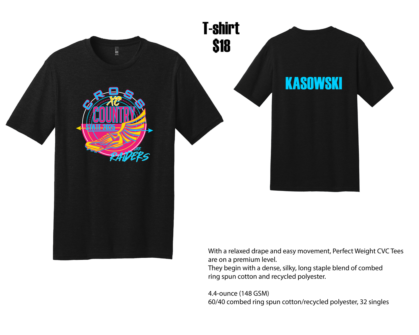 2025 STATE Cross Country - orders DUE 10/18!