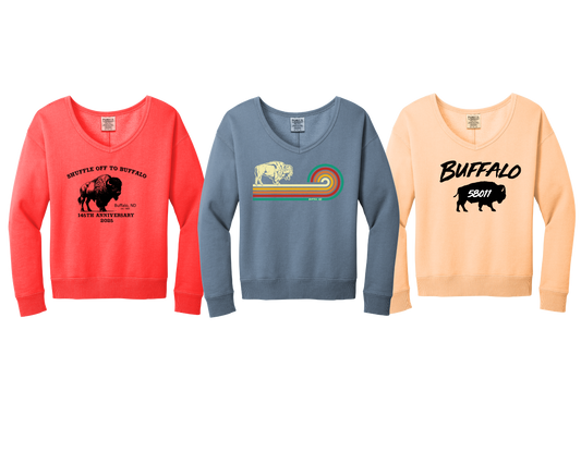 Shuffle off to Buffalo Women's Crewneck