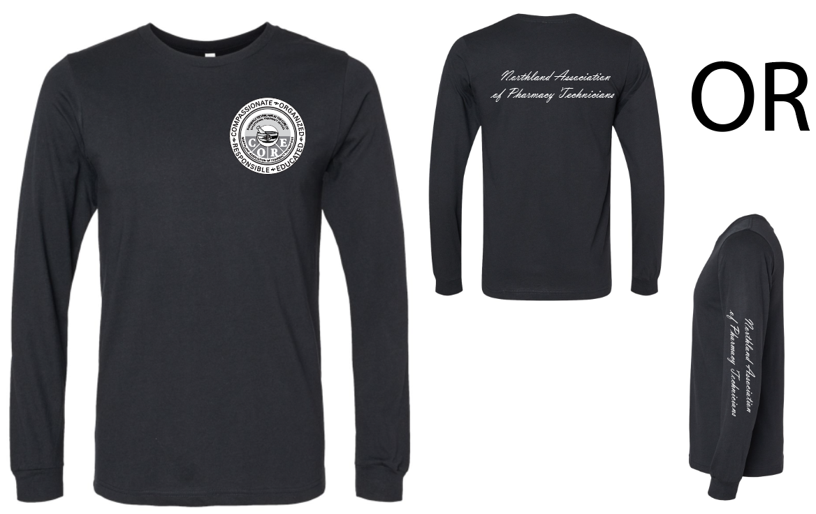 National Association of Pharmacy Technicians  T-shirt/Long sleeve/Jacket options