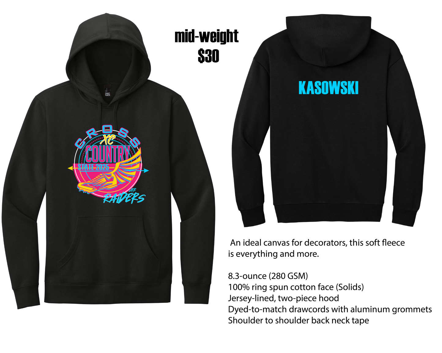 2025 STATE Cross Country - orders DUE 10/18!